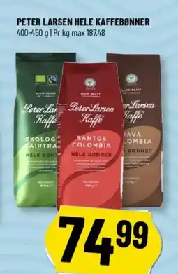 Løvbjerg Peter larsen hele kaffebønner tilbud
