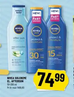 Løvbjerg NIVEA Solcreme el. aftersun tilbud