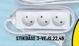 Løvbjerg Stikdåse 3-vejs tilbud