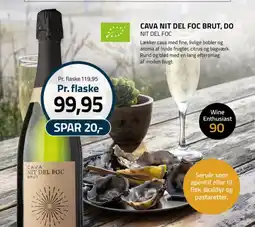 Vinspecialisten Cava nit del foc brut, do tilbud