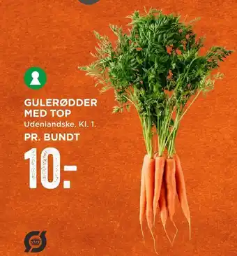 MENY Gulerødder med top tilbud