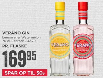 MENY Verano gin tilbud