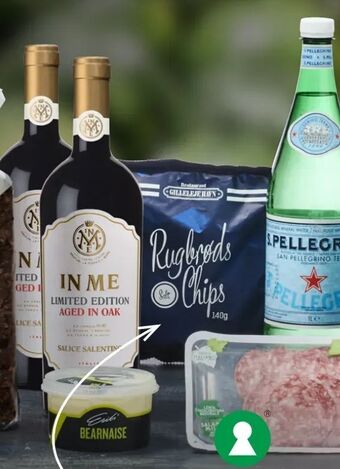 MENY Gillelejehavn rugbrøds chips med salt tilbud