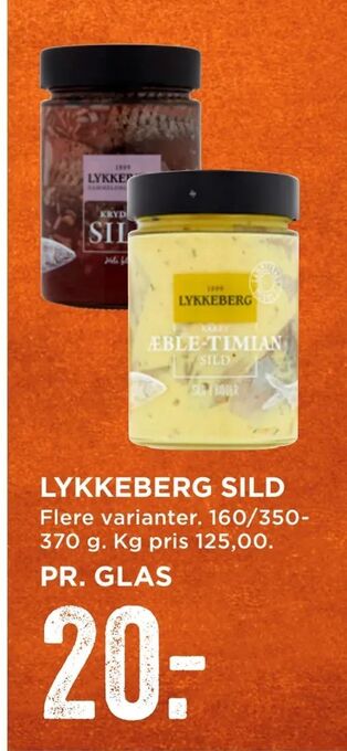 MENY Lykkeberg sild tilbud