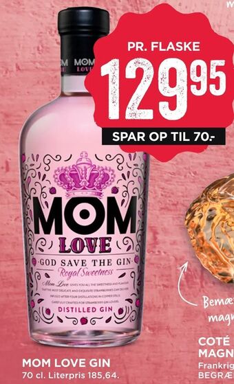 MENY Mom love gin tilbud