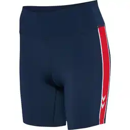 Sport 24 hummel Pulse Piping Mid Waist Korte Træningstights Dame tilbud