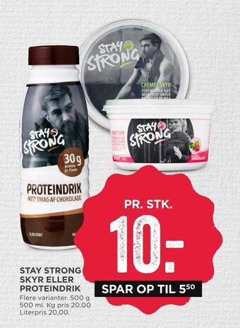 MENY Stay strong skyr eller proteindrik tilbud