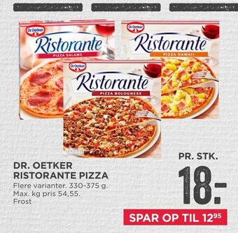 MENY Dr. oetker ristorante pizza tilbud