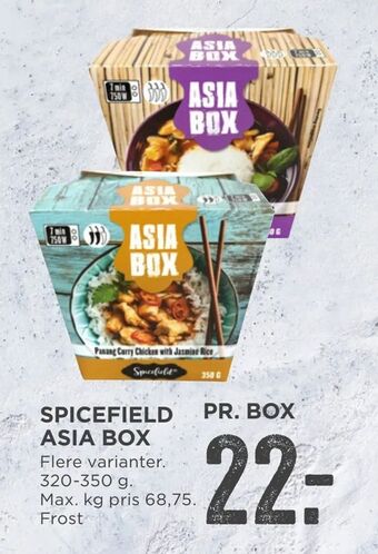 MENY Spicefield asia box tilbud