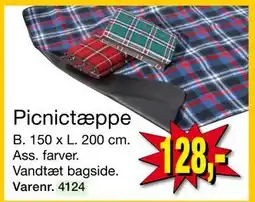 Harald Nyborg Picnictæppe tilbud
