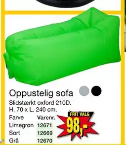 Harald Nyborg Oppustelig sofa tilbud