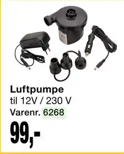 Harald Nyborg Luftpumpe tilbud