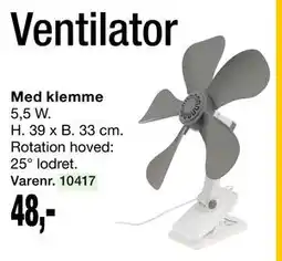 Harald Nyborg Ventilator tilbud