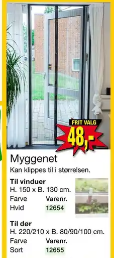 Harald Nyborg Myggenet tilbud