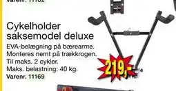 Harald Nyborg Cykelholder saksemodel deluxe tilbud