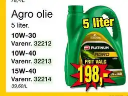 Harald Nyborg Agro olie tilbud