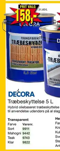 Harald Nyborg Træbeskyttelse 5 L tilbud