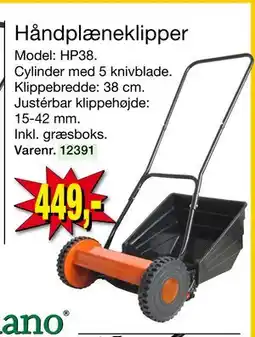 Harald Nyborg Håndplæneklipper tilbud