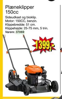 Harald Nyborg Plæneklipper 150cc tilbud
