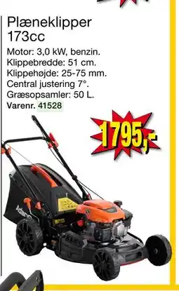 Harald Nyborg Plæneklipper 173cc tilbud
