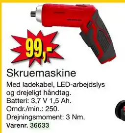Harald Nyborg Skruemaskine tilbud