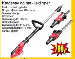 Harald Nyborg Kædesav og hækkeklipper tilbud