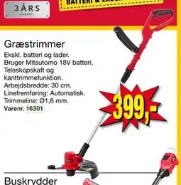 Harald Nyborg Græstrimmer tilbud