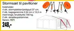 Harald Nyborg Stormsæt til pavilloner tilbud