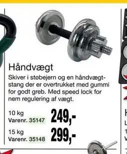 Harald Nyborg Håndvægt tilbud