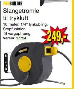 Harald Nyborg Slangetromle til trykluft tilbud