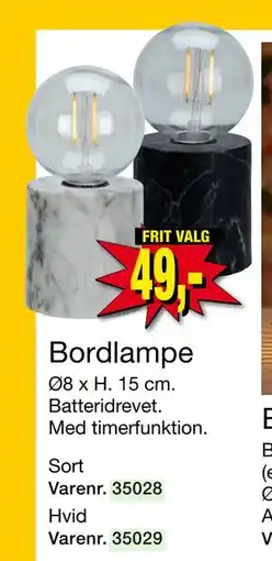 Harald Nyborg Bordlampe tilbud