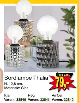 Harald Nyborg Bordlampe Thalia tilbud
