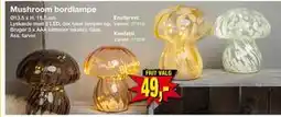 Harald Nyborg Mushroom bordlampe tilbud