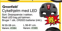Harald Nyborg Cykelhjelm med LED tilbud