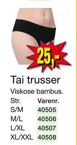 Harald Nyborg Tai trusser tilbud