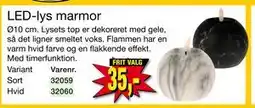 Harald Nyborg LED-lys marmor tilbud