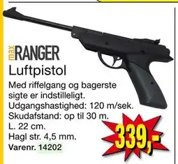 Harald Nyborg Luftpistol tilbud