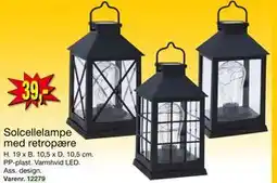 Harald Nyborg Solcellelampe med retropære tilbud