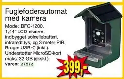 Harald Nyborg Fuglefoderautomat med kamera tilbud