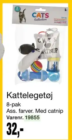 Harald Nyborg Kattelegetøj tilbud