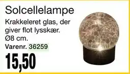 Harald Nyborg Solcellelampe tilbud