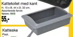 Harald Nyborg Kattetoilet med kant tilbud