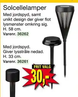 Harald Nyborg Solcellelamper tilbud
