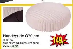 Harald Nyborg Hundepude Ø70 cm tilbud