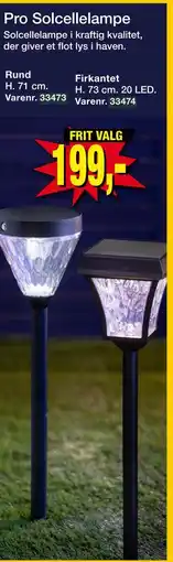 Harald Nyborg Pro Solcellelampe tilbud