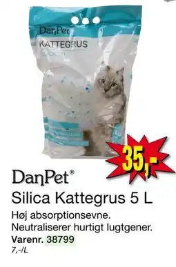 Harald Nyborg Silica Kattegrus 5 L tilbud
