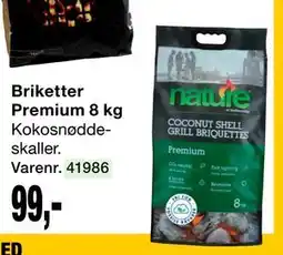 Harald Nyborg Briketter Premium 8 kg tilbud
