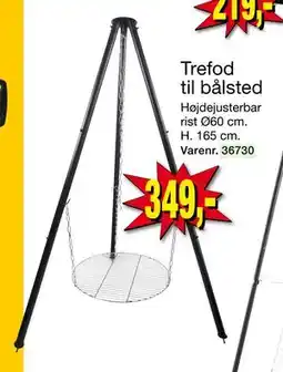 Harald Nyborg Trefod til bålsted tilbud
