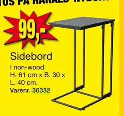 Harald Nyborg Sidebord tilbud