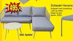 Harald Nyborg Sofasæt Havana tilbud